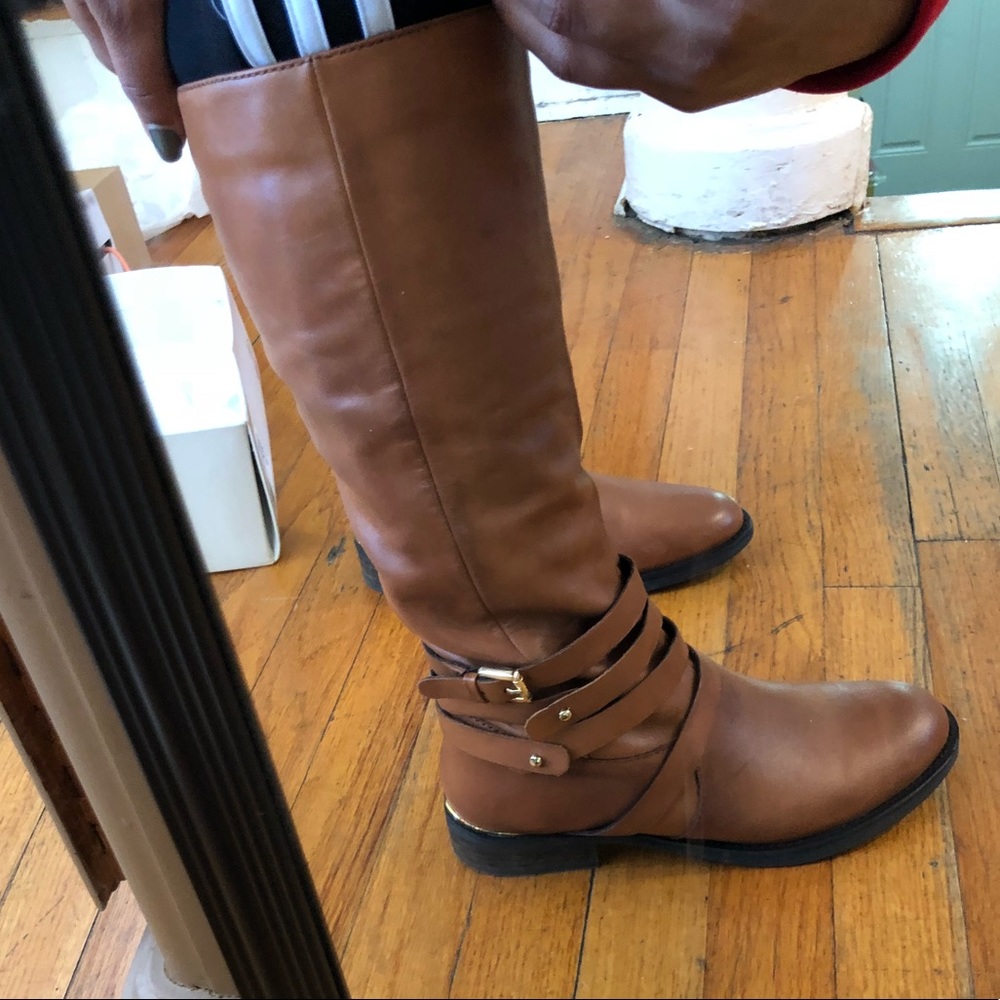 Steve Madden Brown Riding Boots